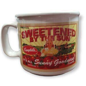 VINTAGE 2005 CAMPBELLS SOUP MUG /‎ CUP - 14 OZ - DELICIOUS VEGETABLES